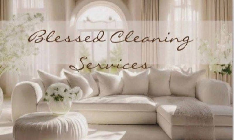 Luxury cream living room — Blessed Cleaning